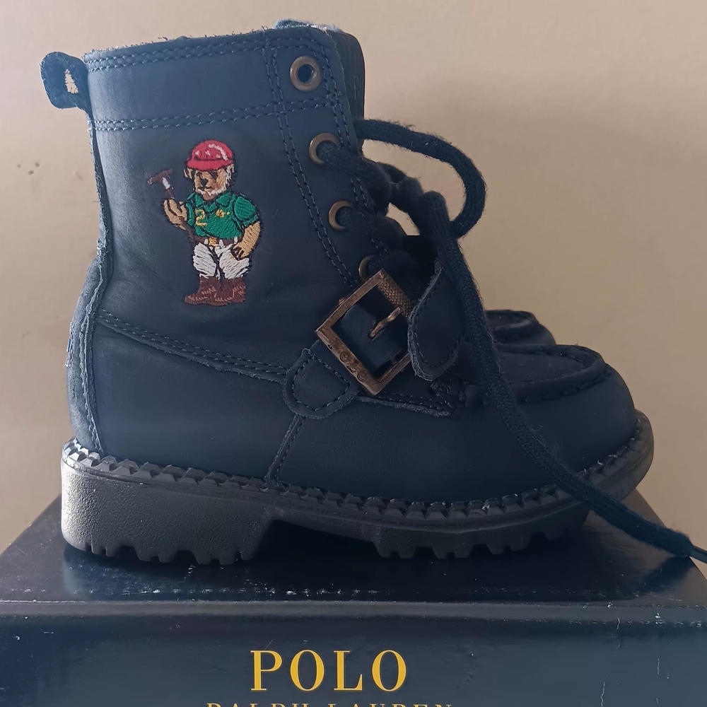 Polo by Ralph Lauren Kids Navy Boots
